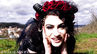 EvilAngel - Lydia Black a kéjnő goth csajszika