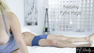 Kylie Page a hatalmas keblű barinő
