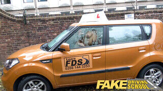Fake Driving School - Tinédzser szuka az oktatóval kúr