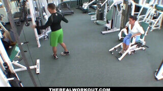 TheRealWorkout - Charley Chase edzés után megkefélve