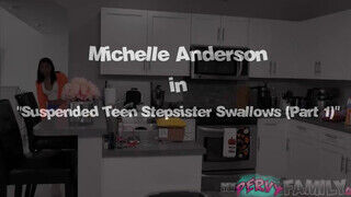 My Pervy Family - Michelle Anderson rábukik a gigantikus faszra