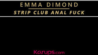 Emma Diamond kinyalva és análba reszelve
