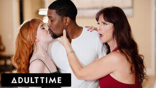 ADULT TIME - Syren De Mer és Madi Collins megosztják a néger kárót