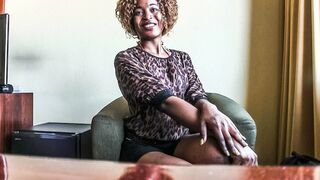 Bűbájos amatőr milf keményen megrakva casting forgatás után