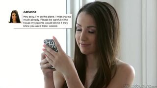 Aidra Fox és Lola Foxx forró fiatal lezbi játszmája