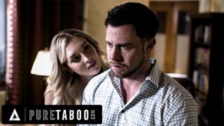 Nimfo Világos Szőke Csábít El Törékeny Tanácsadót Sötét Múlttal a Pure Taboo Legújabb Videójában