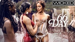 Csatlakozz a Wicked csábító bige csapatához Vanna Bardot vezetésével egy forró négyesben